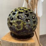 Svietnik guľa malá